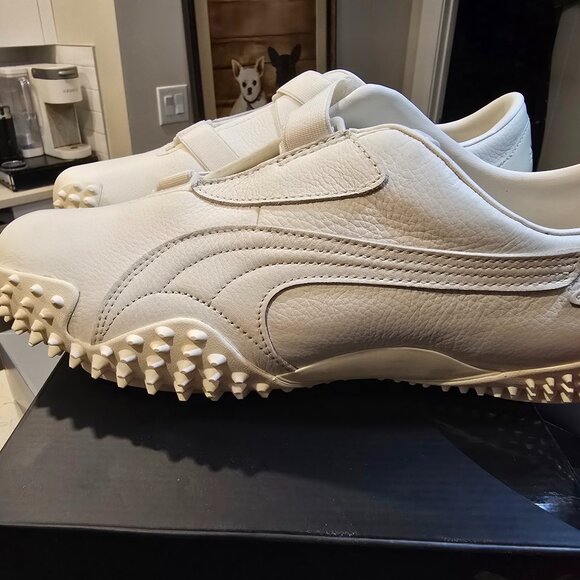 Puma Mostro Leather Frosted Ivory 402273-02 Mens Size 12 Shoes Sneakers - Picture 1 of 15
